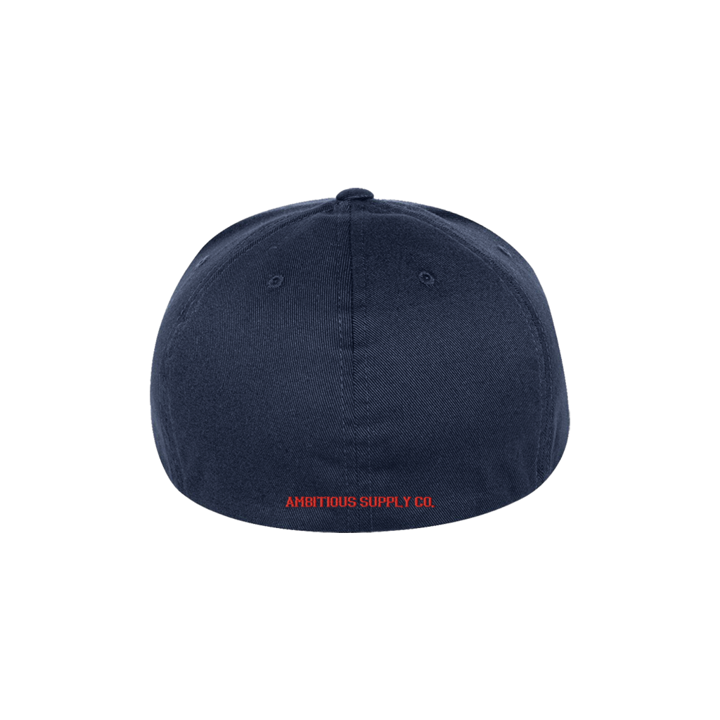 Hat - "CV Monogram" Navy Embroidered FlexFit