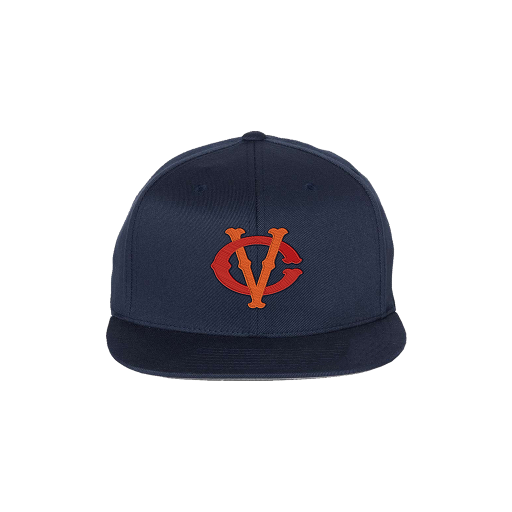 Hat - "CV Monogram" Navy Embroidered FlexFit