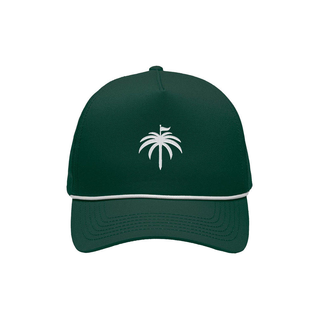 Hat - "PalmPin" Forest Rope Heritage Embroidered Snapback
