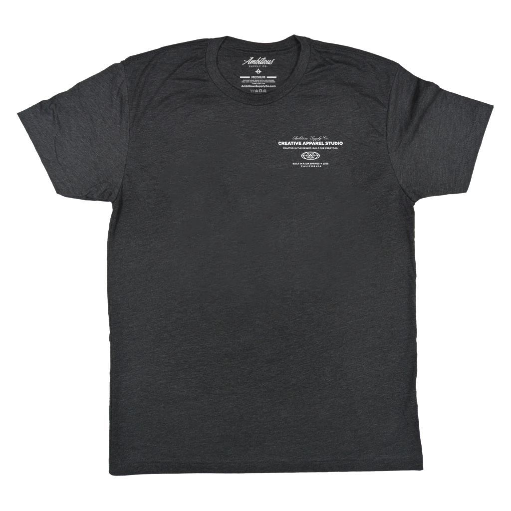 "The Manifesto" Heather Charcoal T-Shirt