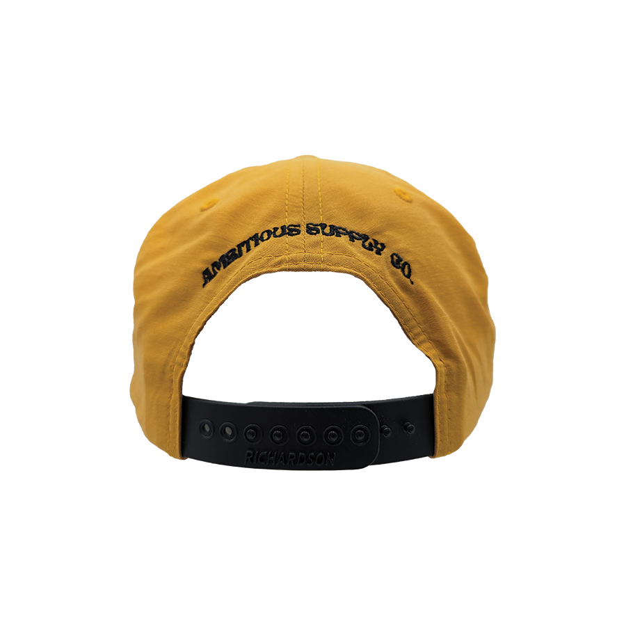 Hat - "Palm Springs Palm" Biscuit/Black Umpqua Embroidered Snapback