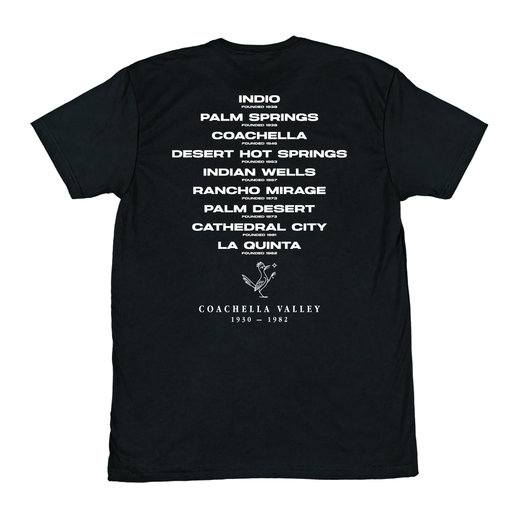 "VALLEY ORIGIN" Black T-Shirt