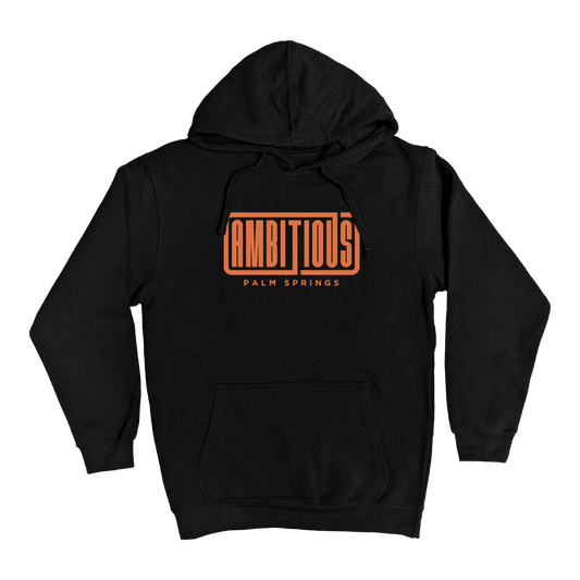 "AMBITIOUS PS" Black Elevated Hoodie