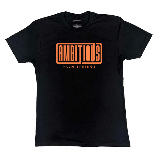 "AMBITIOUS PS" Black T-Shirt