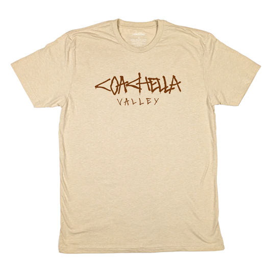 "COACHELLA (Cyber)" Heather Cream T-Shirt