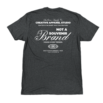 "The Manifesto" Heather Charcoal T-Shirt