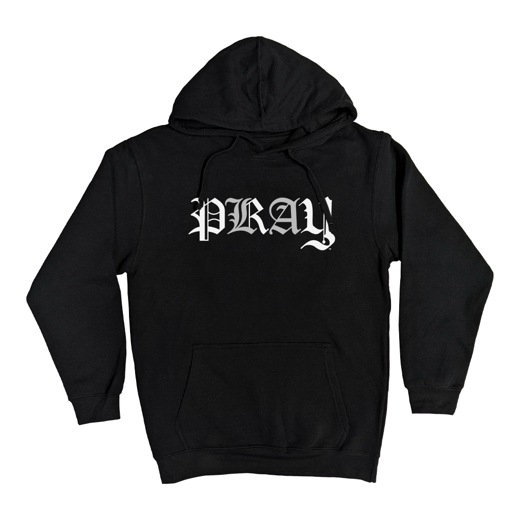 "PRAY FOR L.A." Black Elevated Hoodie