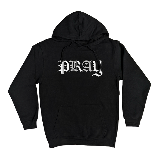 "PRAY FOR L.A." Black Elevated Hoodie