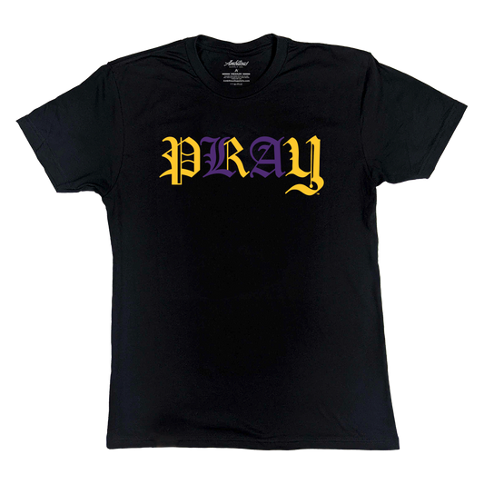 "PRAY FOR L.A." Black T-Shirt