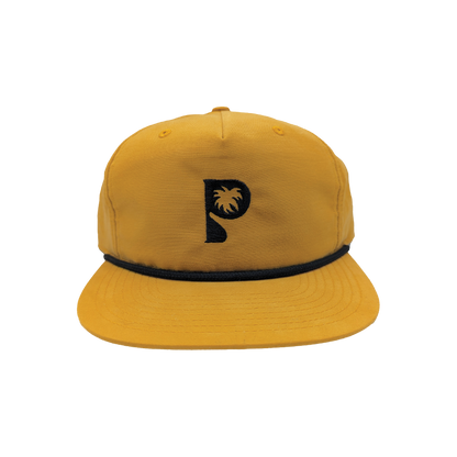 Hat - "Palm Springs Palm" Biscuit/Black Umpqua Embroidered Snapback