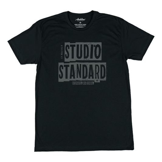 "STUDIO STANDARD" Black T-Shirt